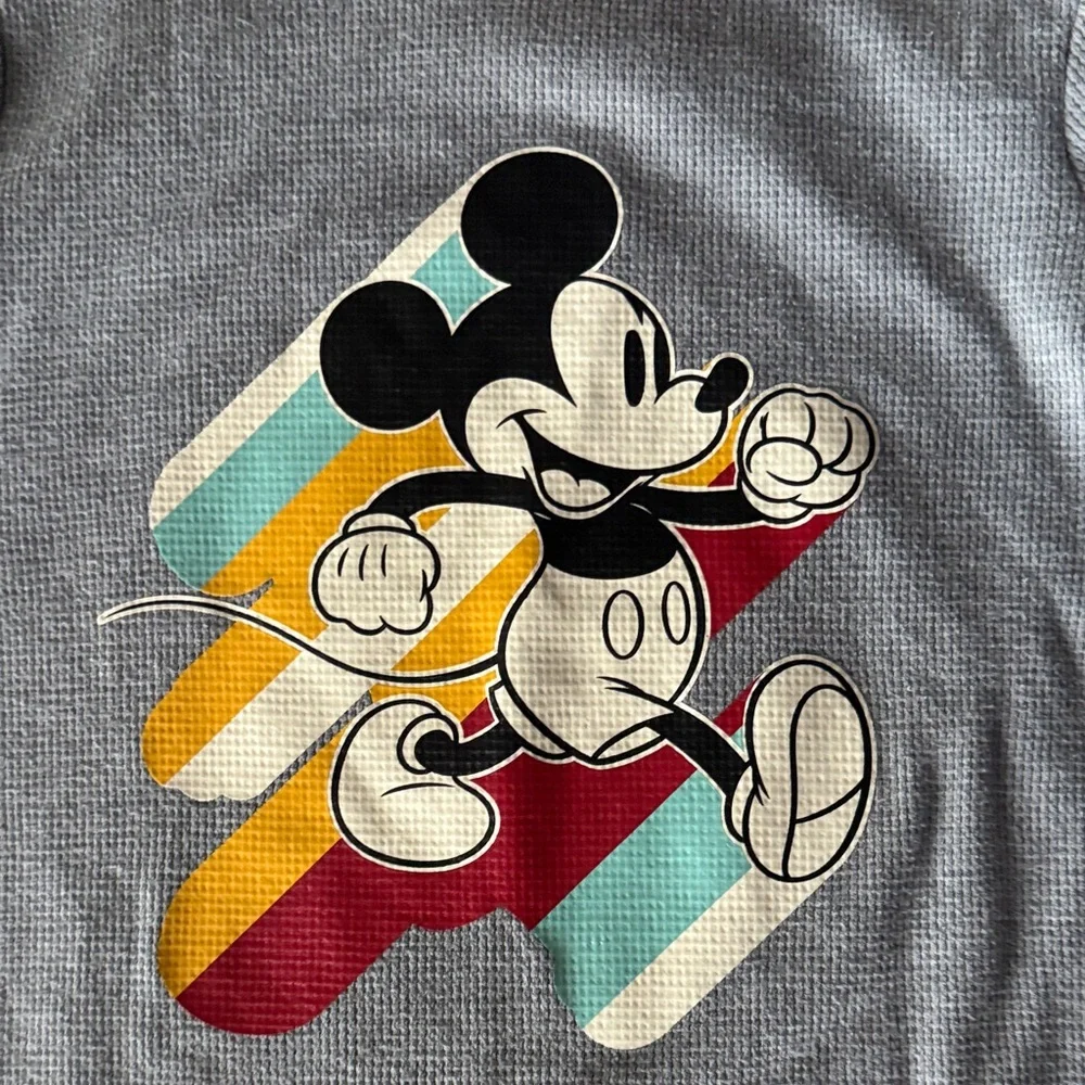 Mickey Mouse Sweater and Baby Gap Corduroy Pants